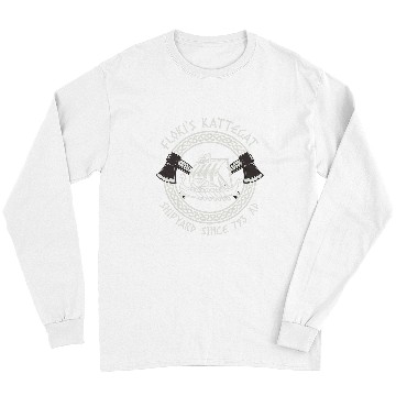 Discover Floki Shipyard Kattegat Viking Ship Norse Viking Gift Long Sleeves