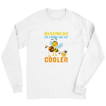Discover Cool Beekeeping Art Men Dad Bee Hive Keeping Honey Beekeeper Long Sleeves