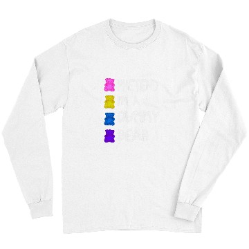 Discover Bear Pet Pretend I m A Gummy Bear Tee Funny Lazy Halloween Costume Long Sleeves