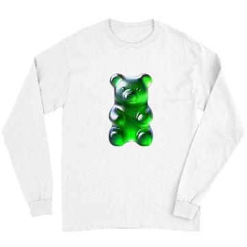 Discover Bear Pet Green Gummy Bear Long Sleeves
