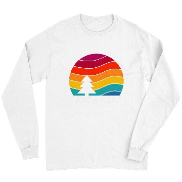 Discover Hiking s Take a Hike Retro Design Camping Long Sleeves