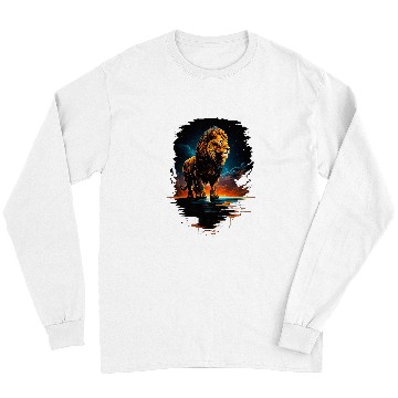 Discover Lion Pet Powerful And Courageous Lion Great Lion 3 Long Sleeves