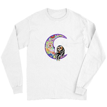 Discover Sloth Pet Dia de Los Muertos Skeletons Sugar Long Sleeves