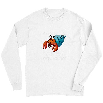 Discover Hermit Crab Owner Shells Crab Cage Hermit Crab Lover Long Sleeves