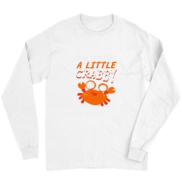 Discover Hermit Crab design Crustacean design Long Sleeves