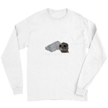 Discover Hamster Pet I Eat Concrete Funny Cursed Sad Hamster Meme Long Sleeves