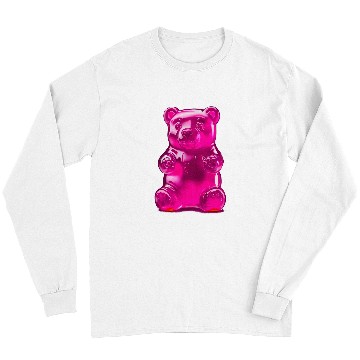 Discover Bear Pet Pink Gummy Bear Long Sleeves