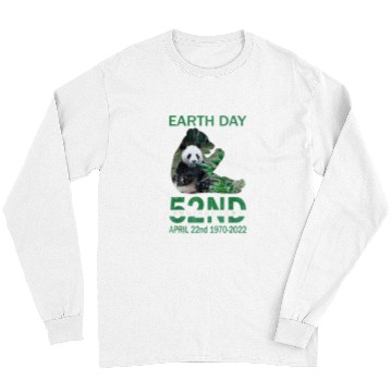 Discover Panda Pet Cute Earth Day 52nd Anniversary April Panda Environment Long Sleeves