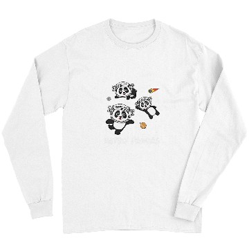 Discover Panda Pet Astro Pandas In Space Long Sleeves