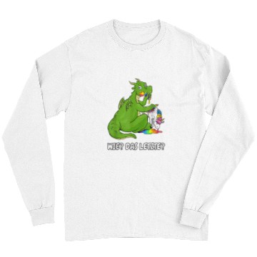Discover Dragon Pet the last dragon eats unicorn Long Sleeves