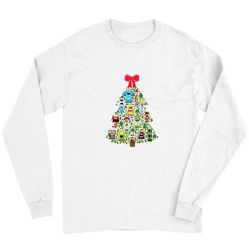Discover Disney and Christmas Tree Nutcracker Holiday T-Shirt Long Sleeves