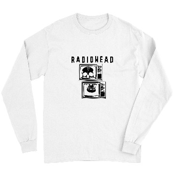 Discover Black Skull TV Radiohead Long Sleeves