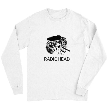 Discover Scared in Black Radiohead Long Sleeves