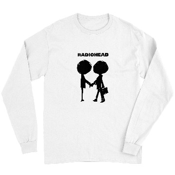 Discover Shake hands With Black Radiohead Long Sleeves
