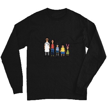 Discover Bob'S Burgers 8 Bit Long Sleeves