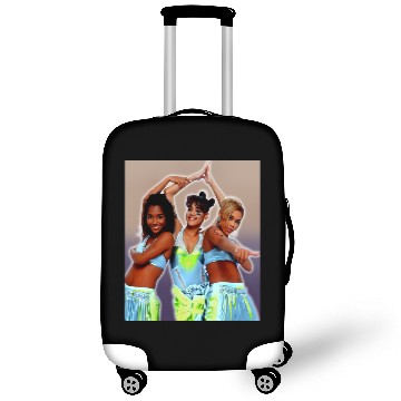 Discover TLC Graphic Luggage Covers, 90's Vibes, unisex, multiple colors available