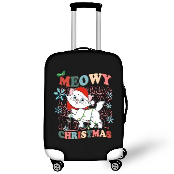 Discover Disney Aristocats Santa Marie Christmas Lights Luggage Covers