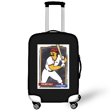 Discover Don Mattingly Springfield Homer at the Bat Baseball - Simpsons - Luggage Covers