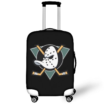 Discover Anaheim Ducks Hockey Crewneck Luggage Covers | Varsity Mighty Ducks Luggage Covers