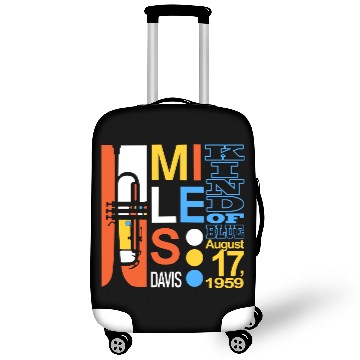 Discover Miles Davis Kind Of Blue Luggage Covers - John Coltrane - Blue Note Records