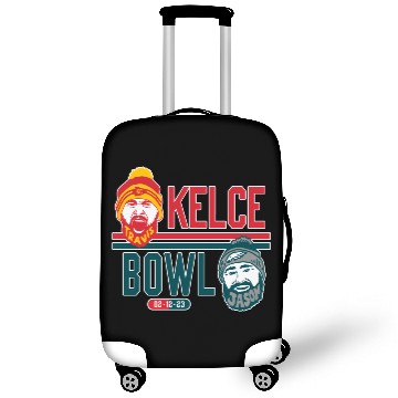 Discover Kelce Bowl Luggage Covers Travis Kelce quote Jason Kelce Luggage Covers