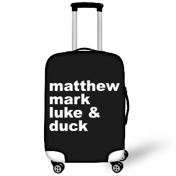 Discover Matthew, Mark, Luke and Duck - Blazing Saddles - Luggage Covers