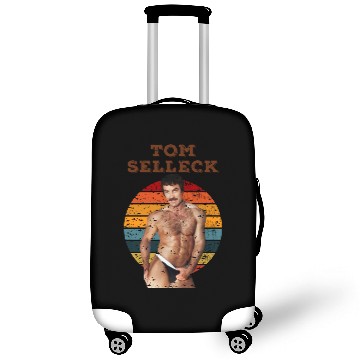 Discover Tom Selleck Sexy Hot 80s - Tom Selleck - Luggage Covers