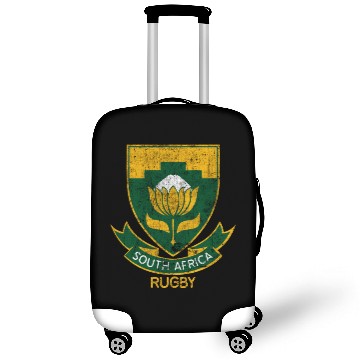 Discover South African Rugby - Vintage Protea logo Luggage Covers