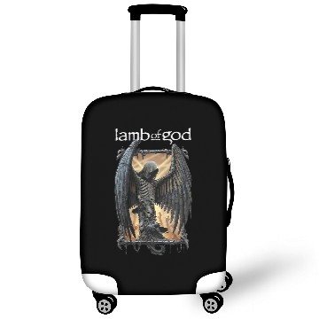 Discover Lamb Of God unisex Winged Death Luggage Covers