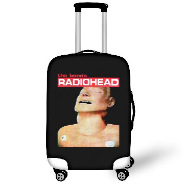 Discover Radiohead The Bends logo basic Luggage Covers Rock band Unisex Black Luggage Covers
