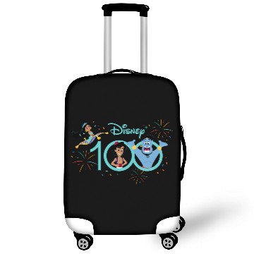 Discover Disney 100 Anniversary Aladdin Jasmine Genie D100 Baseball Jerseys Luggage Covers