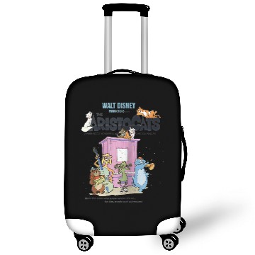 Discover Disney The Aristocats Cats Playing Piano Raglan Baseball Luggage Covers Hawaiians