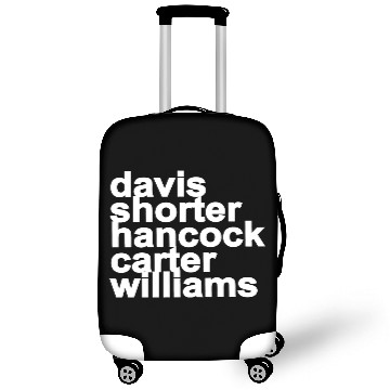 Discover Second Quintet Luggage Covers, vinyl records, miles davis quintet Luggage Covers