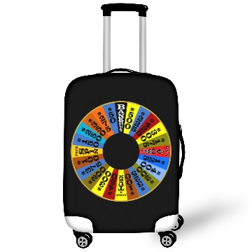 Discover Wheel of Fortune logo Luggage Covers Luggage Covers