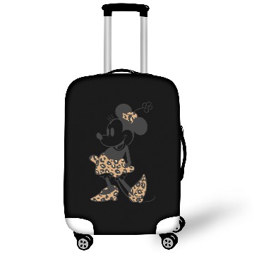 Discover Disney Minnie Mouse Cheetah Print Outfit 3D Luggage Covers