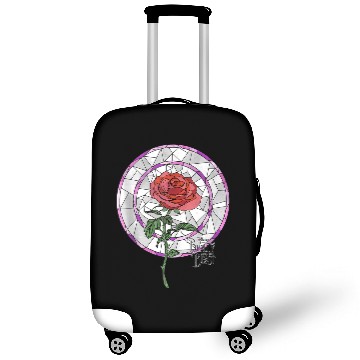 Discover Disneyss Beauty And The Beast Stained Glass Rose Baseball Jerseys Luggage Covers