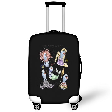 Discover Disney Olaf Presents Costume Sketches Luggage Covers 3D Luggage Covers