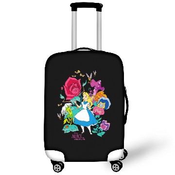 Discover Disney Alice in Wonderland Wildflower Forest 3D Luggage Covers