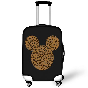 Discover Disney Mickey And Friends Mickey Mouse Cheetah Print 3D Luggage Covers