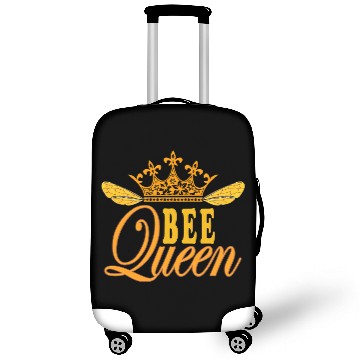 Discover Bee Beekeeping Queen Bee Honey Crown Bee Hives Beekeeper Cute 107 Beekeeper Luggage Covers