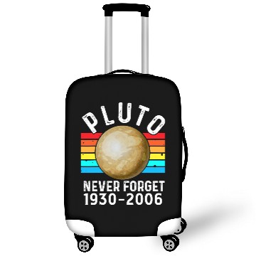 Discover Astronomy Lover Pluto Never Forget Funny Astrophysic Astronomy Telescope 1 Luggage Covers