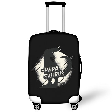 Discover Dinosaur Dino Papasaurus Rex Funny Dinosaur Dad Luggage Covers