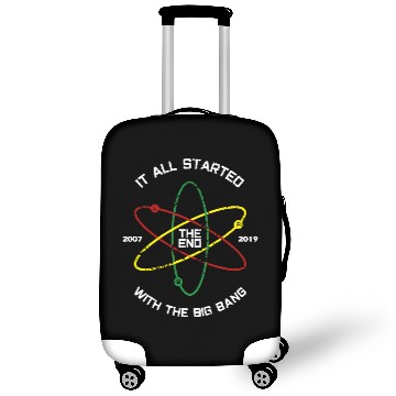 Discover End of a Journey - Big Bang Theory - Luggage Covers