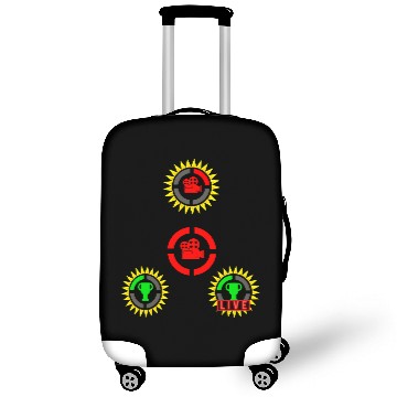 Discover Film Theory Game Theory GT Live Official Logos Luggage Covers