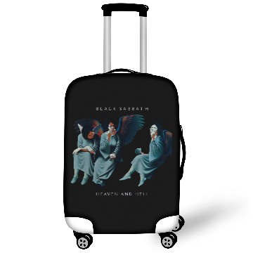Discover Black Sabbath Heaven And Hell Album Cover Luggage Covers