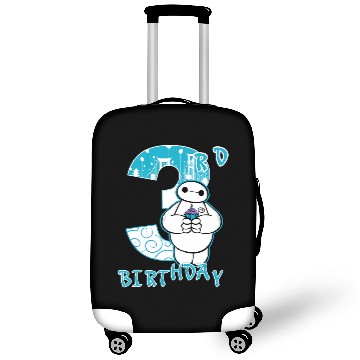 Discover Disney Big Hero 6 Baymax 3rd Birthday Cupcake Portrait Hawaiians Luggage Covers