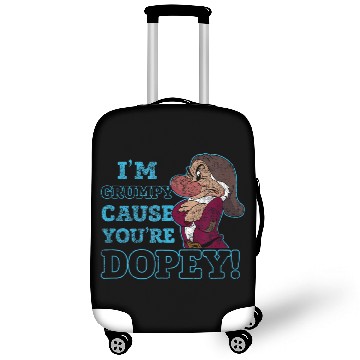 Discover Disneyss Snow White Grumpy Because You're Dopey Luggage Covers