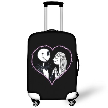 Discover Disneyss The Nightmare Before Christmas Jack Sally Heart Luggage Covers