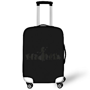 Discover Disneys snow white and seven dwarfs silhouettes Baseball Jerseys Luggage Covers