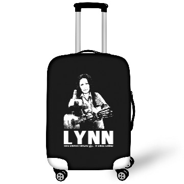 Discover Loretta Lynn- Johnny Cash Middle Finger Luggage Covers